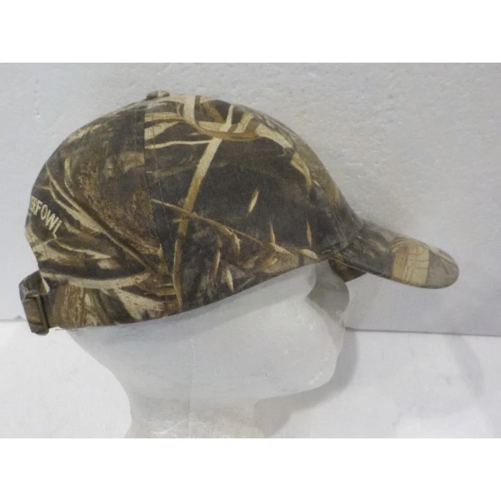 Drake Waterfowl Systems Waterproof Realtree Camouflage Buckle Back Hat/Ball Cap